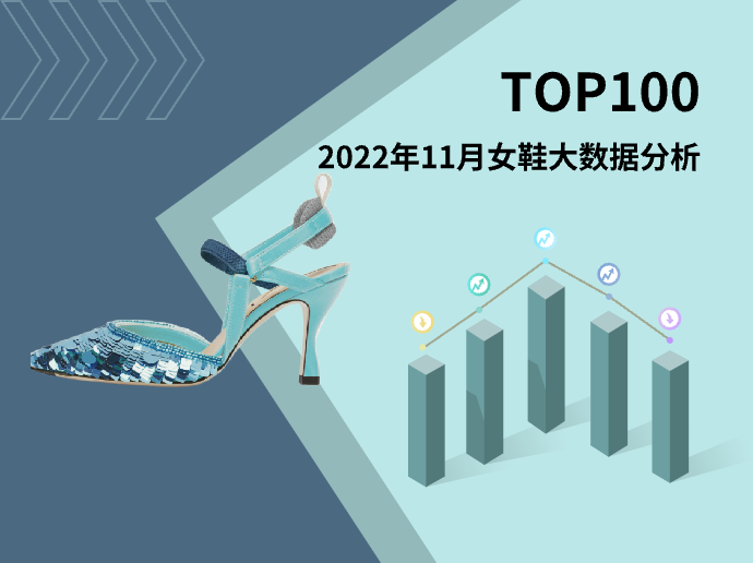 TOP 100 | 2022年11月女鞋大数据分析