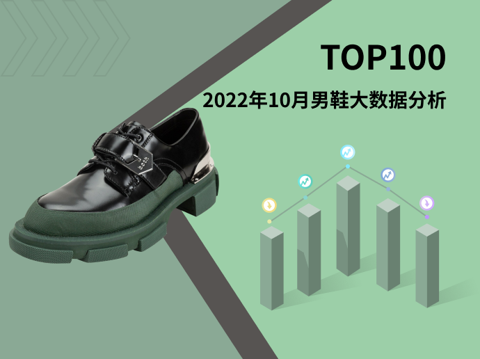 TOP 100 | 2022年10月男鞋大数据分析
